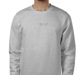 BUBULKA FINGERBOARD STORE SWEATSHIRT - BBK ALL DAY - GREY