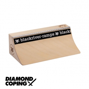 BLACKRIVER FINGERBOARD RAMPS - DIAMOND COPING POCKET QUARTER XL