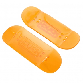 ENGRAVED ORANGE SODA DUCK DECK POLYCARBONATE - 34MM - AMBIGRAM
