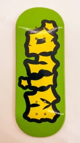 MILD DECKS POPSICLE GREEN 34MM SKULLY LOGO