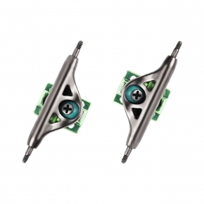 OFB TRUCKS - 32MM - IRON / GREEN