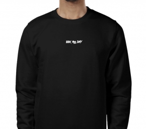 BUBULKA SWEATSHIRT - BBK ALL DAY - BLACK