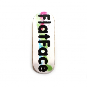FLATFACE G15.12 DECK - SPOT COLOR WHITE - 33.6MM - REAL WEAR