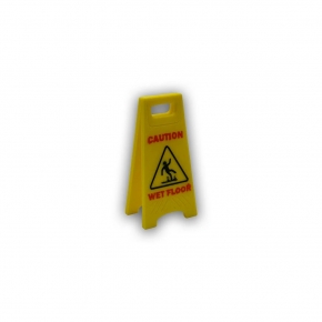 MINI SLIPPERY WHEN WET SIGN