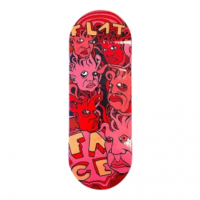FLATFACE G16 DECK - 33.6MM - ZEPH RED - REAL WEAR