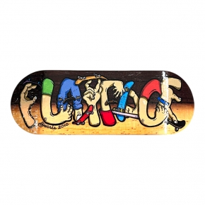 FLATFACE G16 DECK - 33.6MM - HANDS ON TWO TONE - REAL WEAR