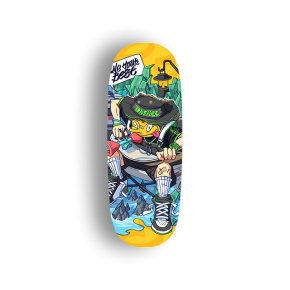 PROFESSIONAL FINGERBOARD DECK - OBSIUS X DNFREE - ILLUSTRATION 01