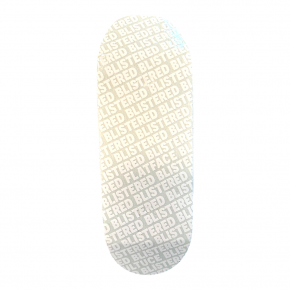 FLATFACE G16 PROTOTYPE DECK - 33.6MM - FACESHAVER GLOW BLISTERED REPEATER WHITE/WHITE