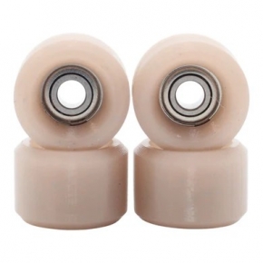 FLATFACE G1 X BLISTERED URETHANE BEARING WHEELS - LIGHT BROWN