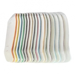 DUCK DECKS X FF - WOOD PEKIN - 37.5MM MERMAID - WHITE