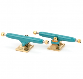 BLACKRIVER TRUCKS X-WIDE 3.0 TURQUOISE/GOLD 34
