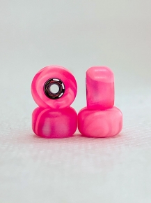 BBK FB CNC SWIRL WHEELS 7.55MM STREET SHAPE - PINK