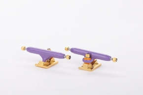 BLACKRIVER TRUCKS X-WIDE 3.0 PURPLE/GOLD 34